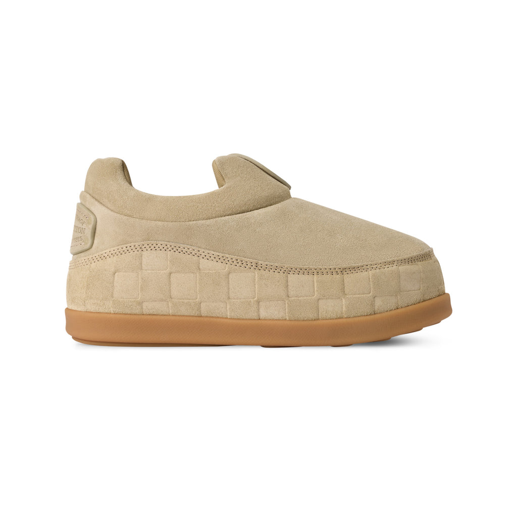 Louis Vuitton LV Yeti Men's And Women's Winter Fashion Casual Round Toe Slip On Suede Flat Low Top Thick-Sole Snow Boots Shoes #78812