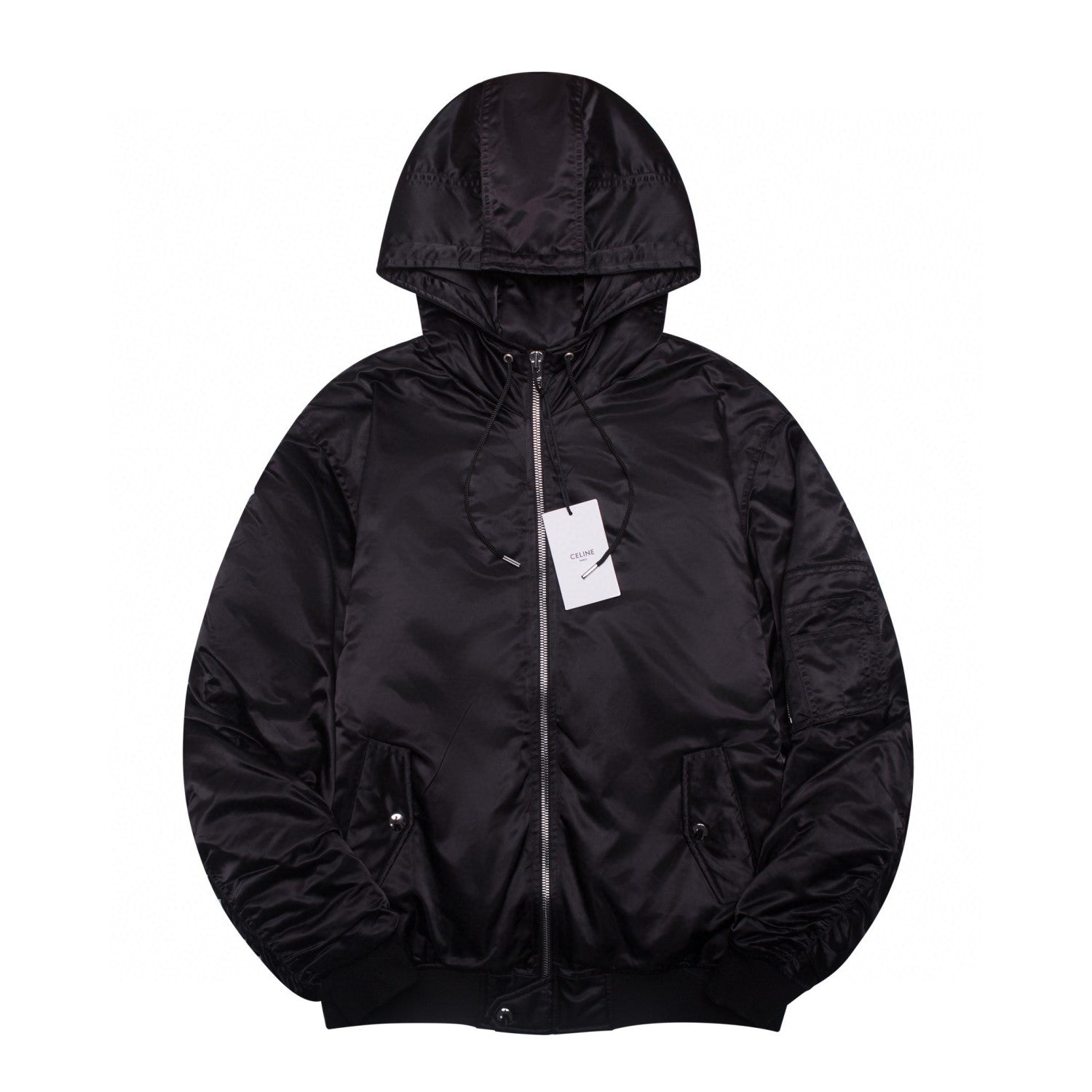 Celine Men's and women's Autumn Winter Hooded Thickened Jacket Cotton  #9482