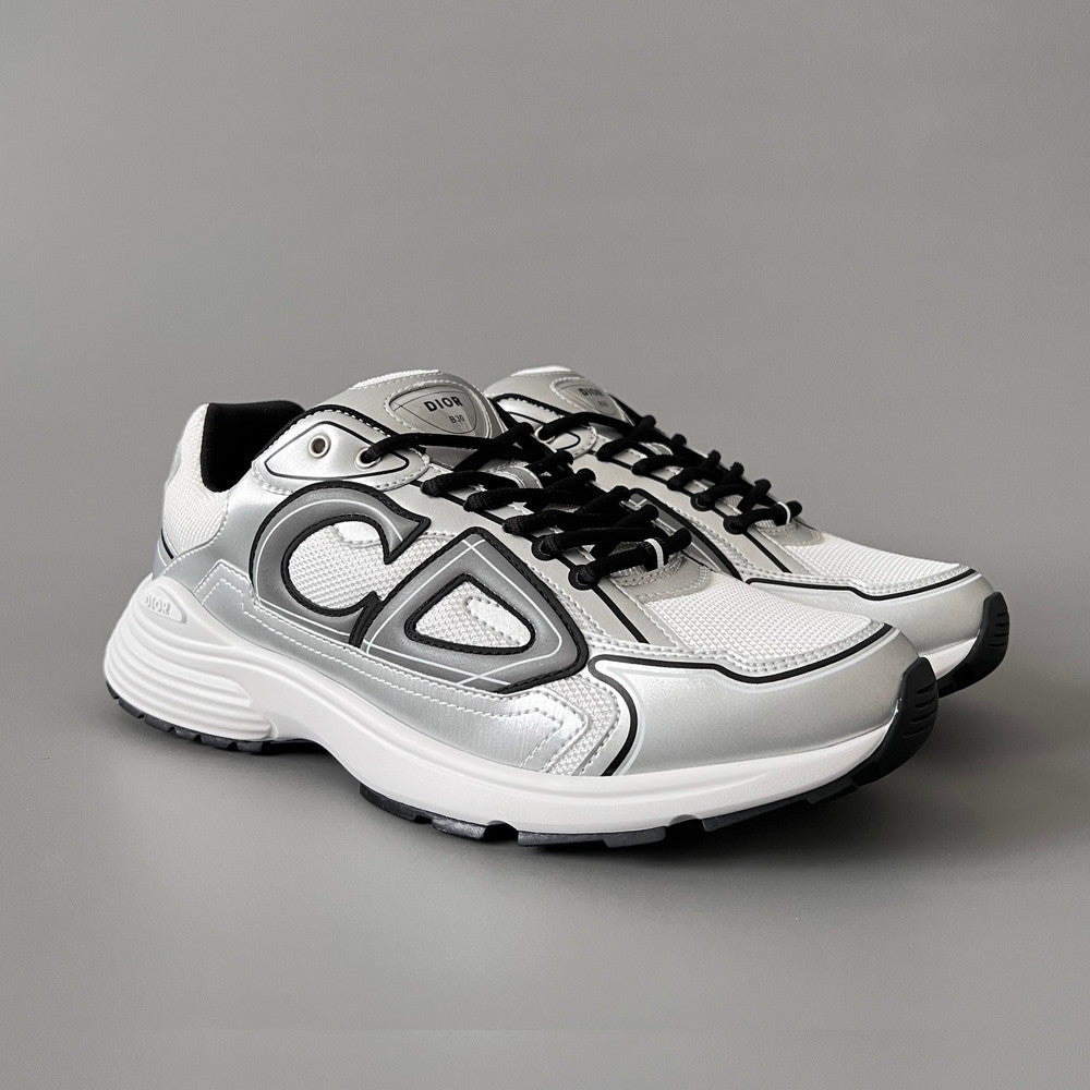Dior B30 Men's and Women's Alphabet Print Lace Up Low Top Casual Sneakers Shoes #77143
