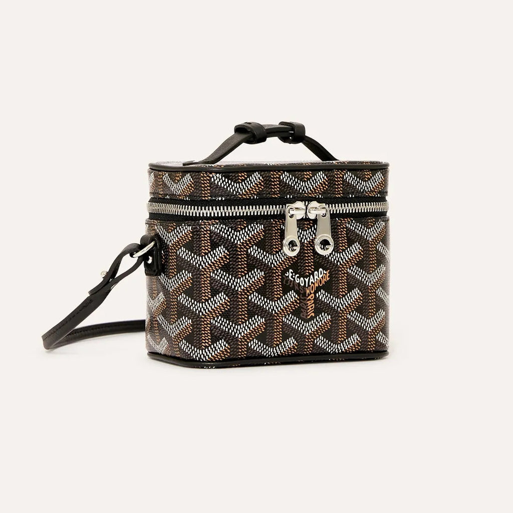 Goyard Muse Nano Women's Fashion Classic Color-Block Zipper Closure Adjustable Strap Leather Mini Makeup Bag Shoulder Bag Crossbody Bag Bags MUSEVANANTY10CL10P #79551