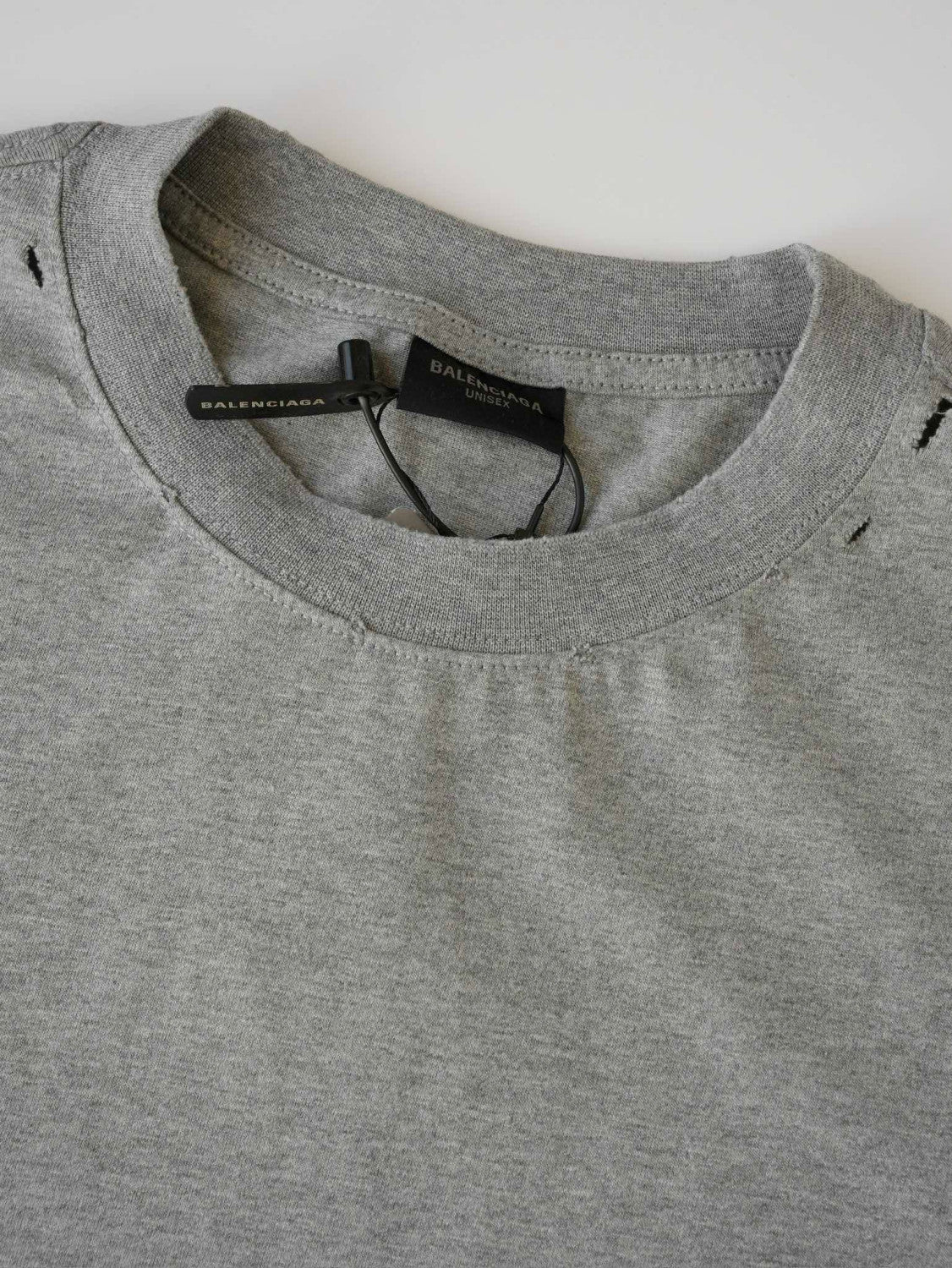 Balenciaga Men's Summer Colourful Letter Print Round Neck Cotton Short Sleeve T-Shirt #76961