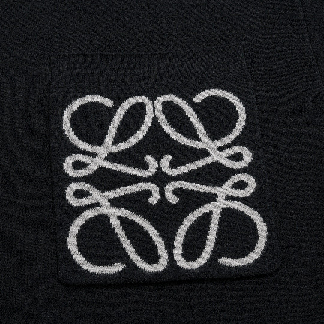 Loewe Sweater In Cotton And Viscose Crew Neck Knit Pullover #96296
