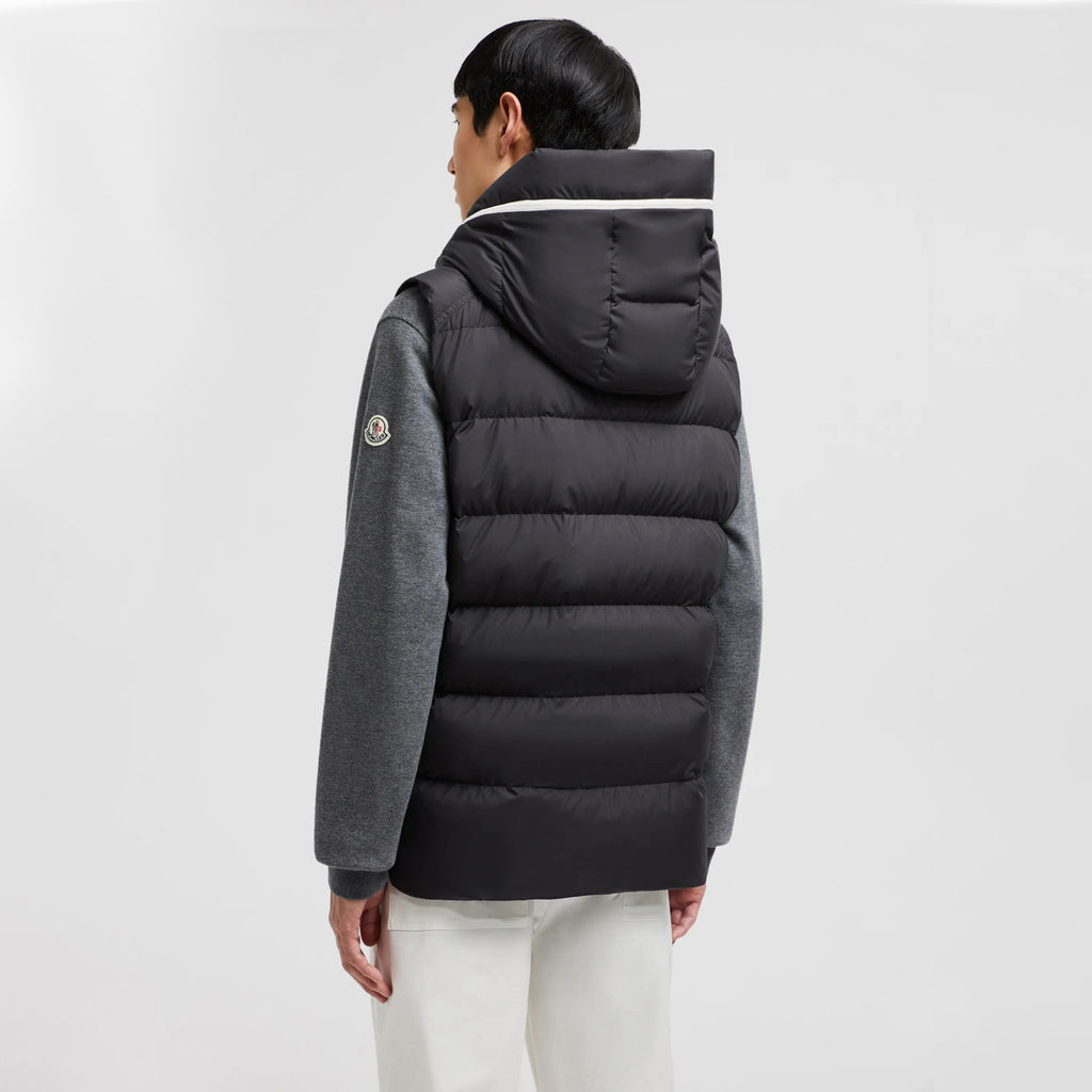 Moncler Cardamine Men'S Hooded Down Waistcoat Autumn And Winter Fashion Comfortable Simple Warm Logo Zip Jacket Vest #81158