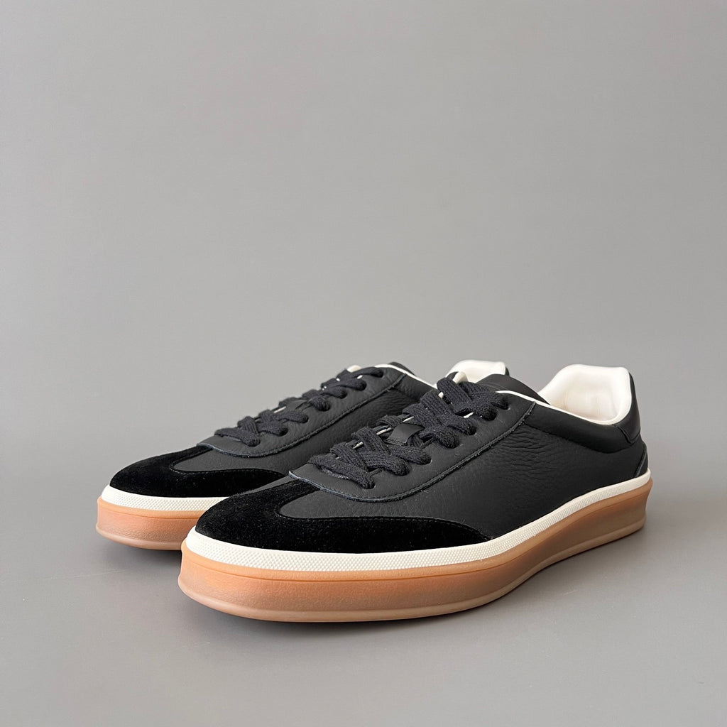 Loro Piana Men's Tennis Walk Dexun Sports Shoes Suede Round Toe Lace-Up Solid Color Four-Season Casual Shoes Low-Top Sneakers Ngvp #315199