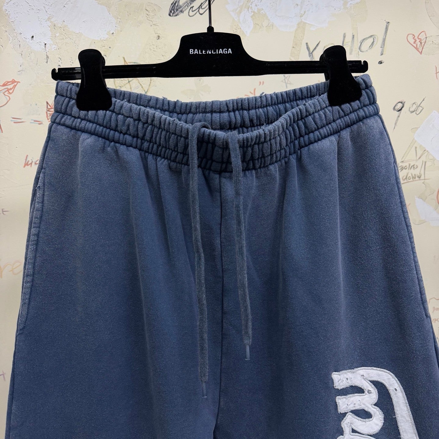 Balenciaga Men's Hooded Sweatshirt Wide-leg Sweatpants #335238