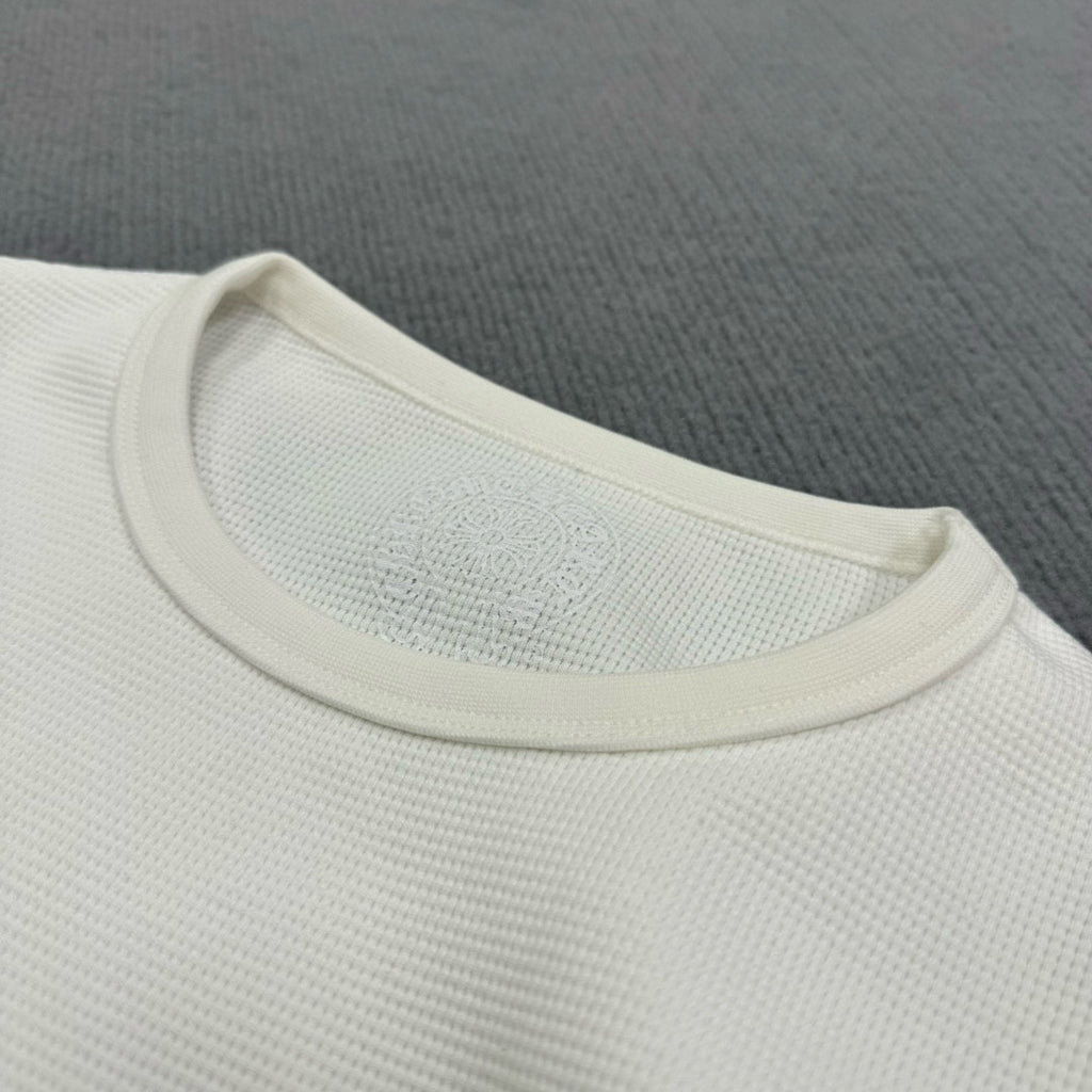 Chrome Hearts Men's Spring/Summer Solid Color Long Sleeve T-Shirt #75819