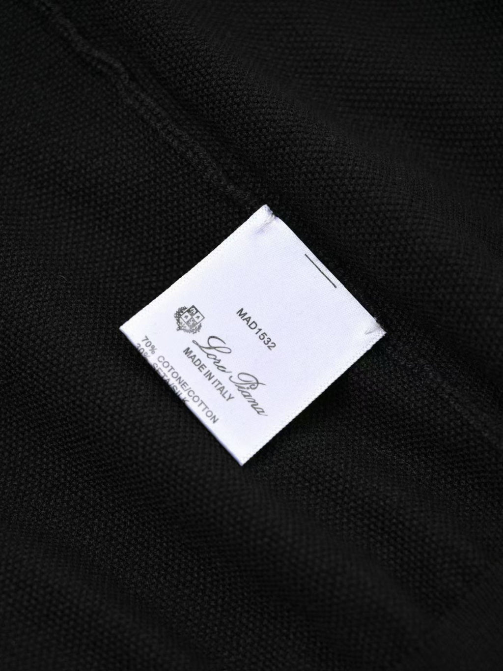 Loro Piana Solid Color Round Neck Pullover Short Sleeve T-shirt #377035
