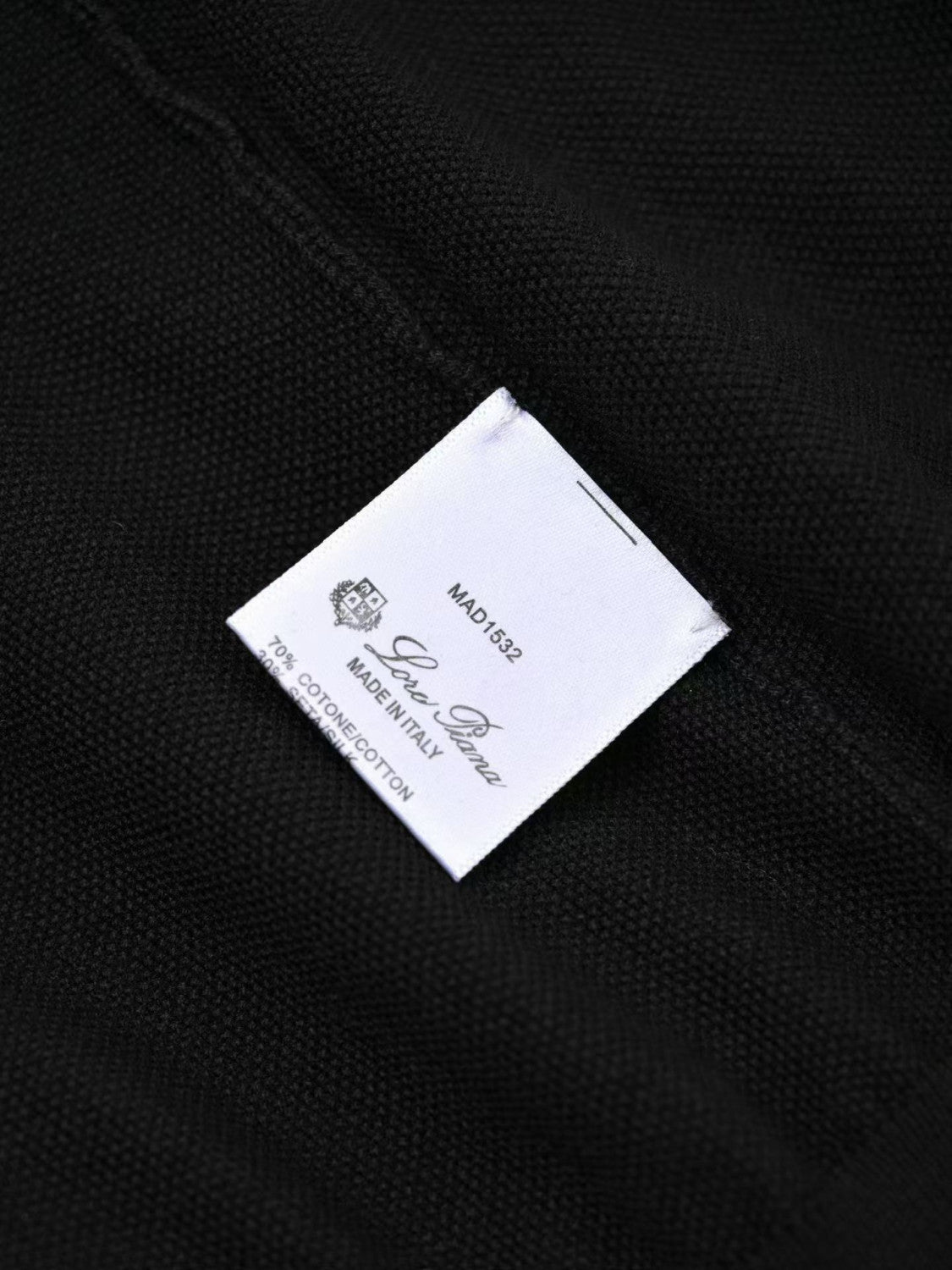 Loro Piana Solid Color Round Neck Pullover Short Sleeve T-shirt #377035