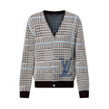Louis Vuitton Textured Plaid Cardigan 1AJBSP #335295
