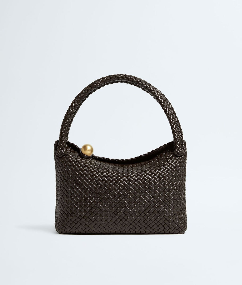 Bottega Veneta Tosca Shoulder Bag Intreccio-woven Leather Shoulder Bag Men's And Women's Sculptural Spherical Details A Classic Clutch Bags 716974V2EZ01019 #195277