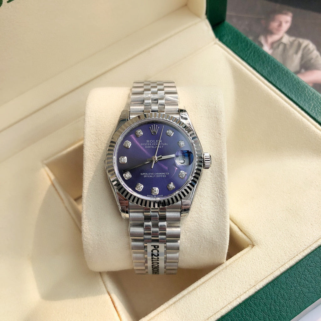 Rolex Automatic Mechanical Movement Diamond Bezel Mechanical Watch #97295