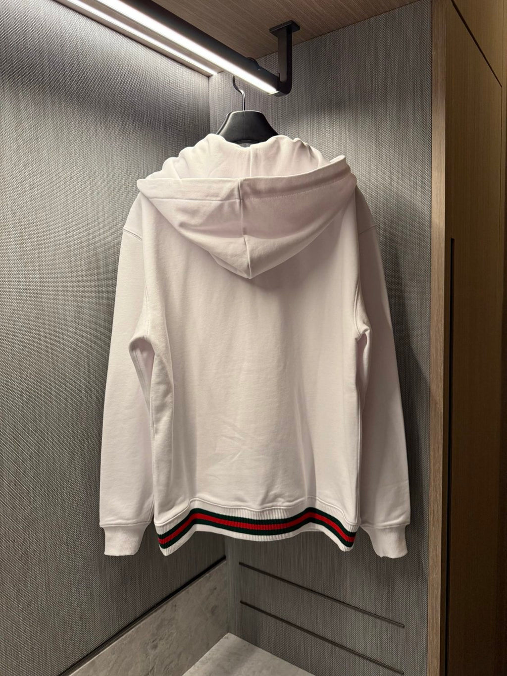 Gucci Men's And Women's Spring/fall Fashion Casual Solid Color Hooded Zipper Pullover Sweatshirt With Letter Embroidery Long Sleeve Jacket Sweatshirt #79289