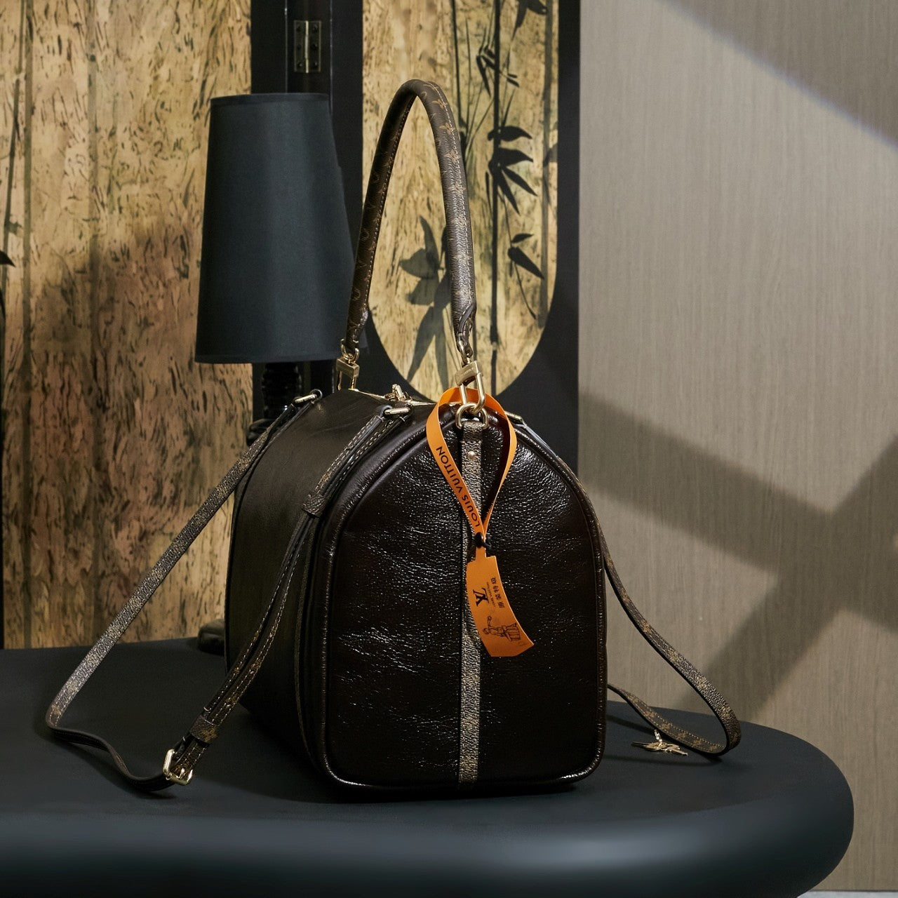Louis Vuitton Express Cow Leather Coated Canvas Trimmed Waxed Leather Armpit Bag Shoulder Bag Crossbody Handbag M26359 M26397 #333466