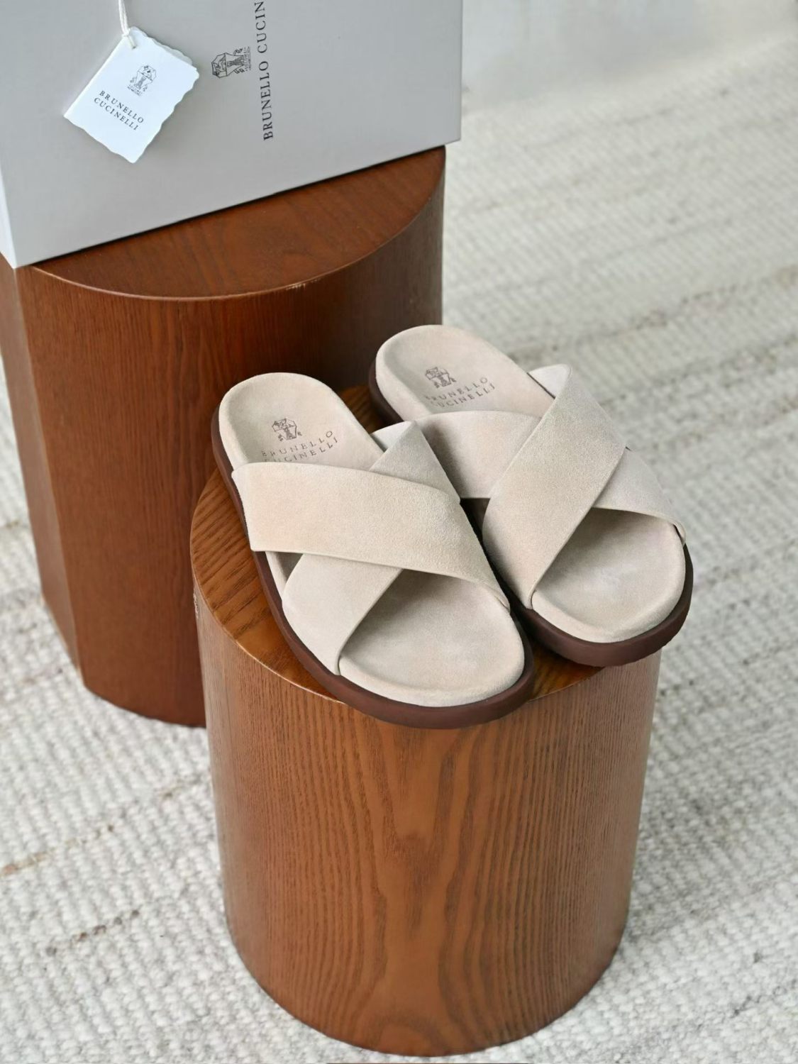 Brunello Cucinelli Leather Sandals #378896