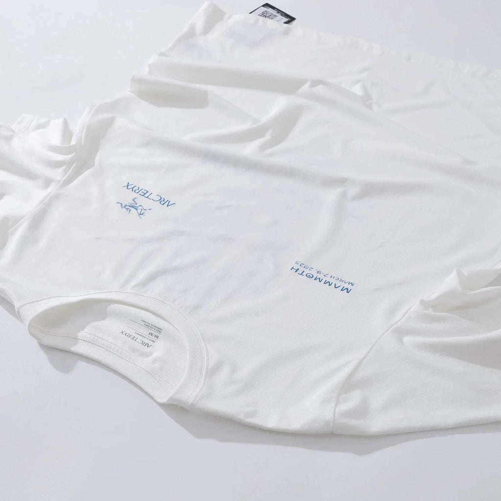Arcteryx Men's And Women's Summer Solid Color Logo Pattern Printing Round Neck Short Sleeve T-shirt #76196