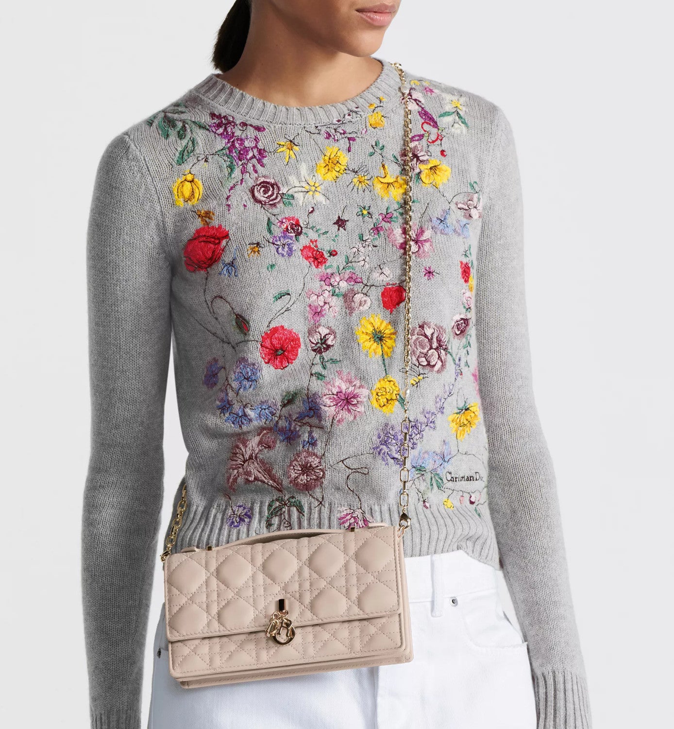 Dior Miss My Dior Minimalist Elegant Flap Bag with D.I.O.R. Charm Fashionable Casual Chain-Strap Flap Bag in Lambskin Bags S0980ONMJ_M900 #197188