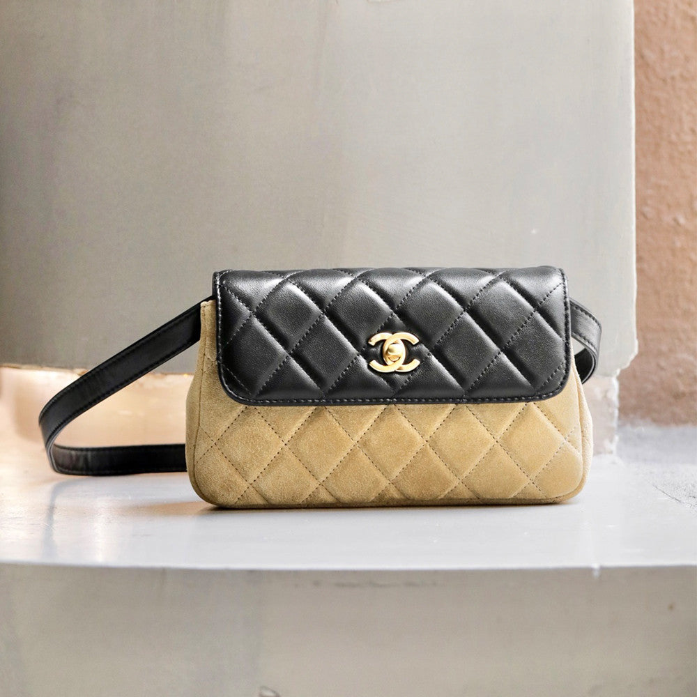 Chanel Diamond Crossbody Shoulder Bag #322426