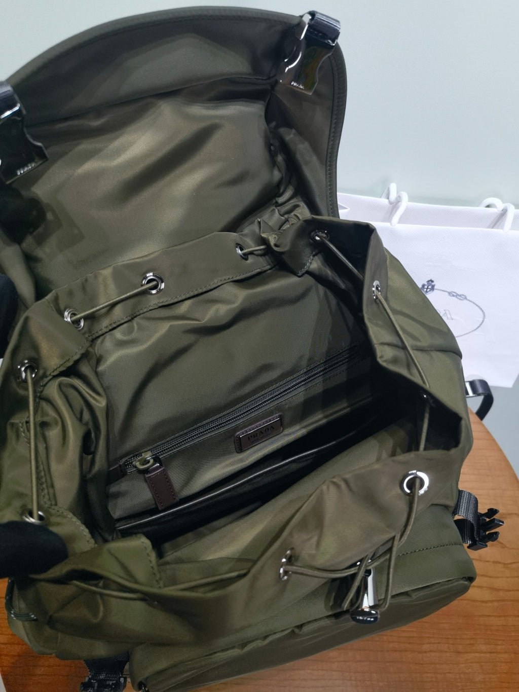 Prada Speedrock Re-Nylon Shell Backpack #336878