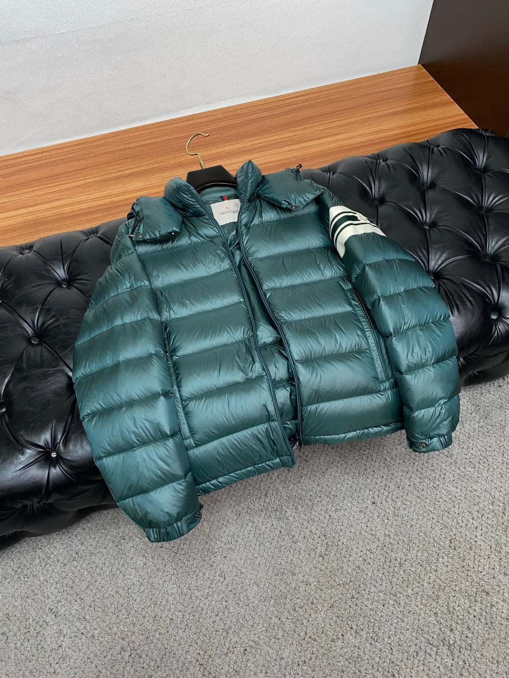 Moncler Men's Down Hooded Jacket #337108