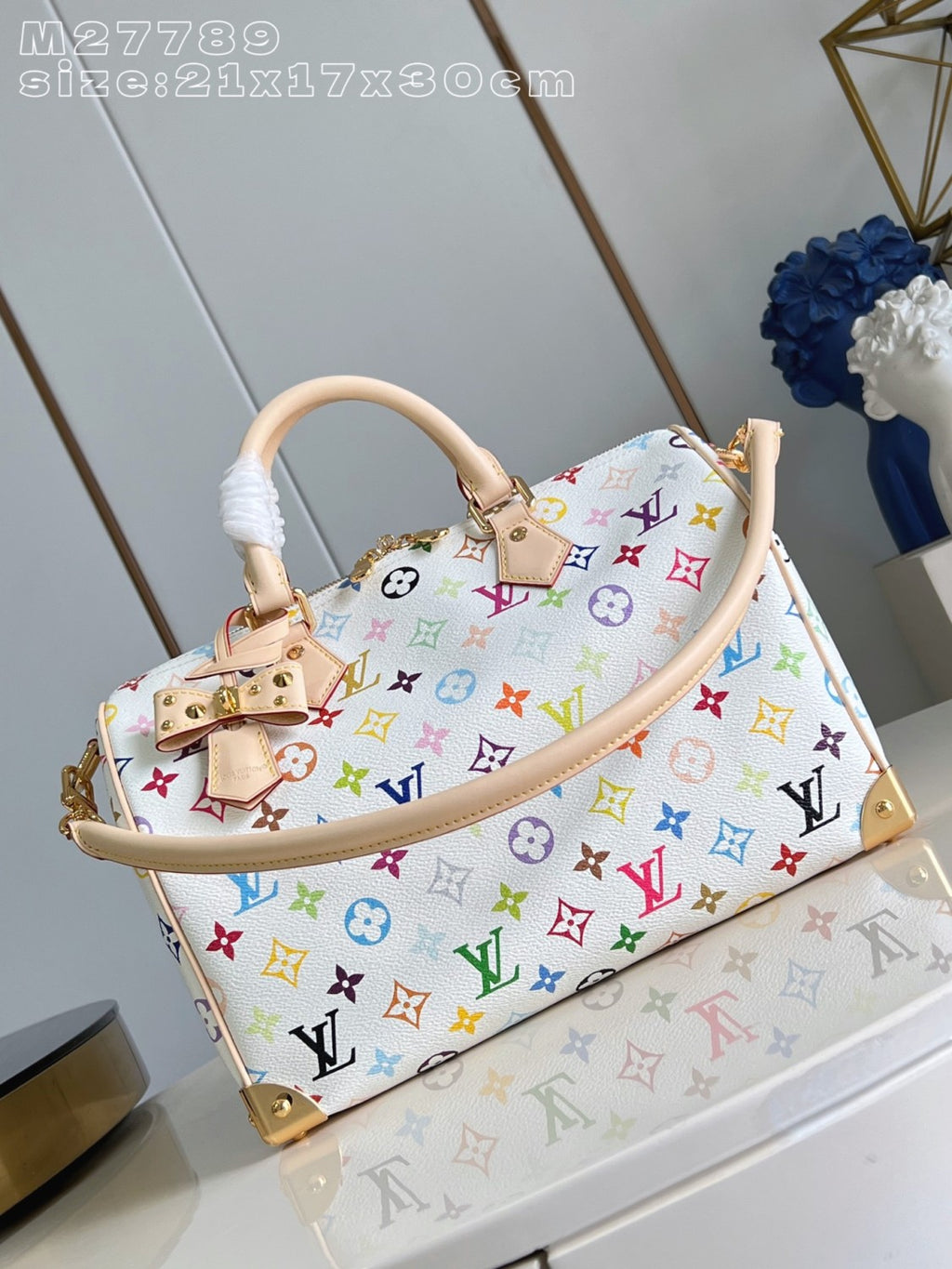 LOUIS VUITTON LV x TM Speedy Soft 30 Monogram Canvas M27789 #376463