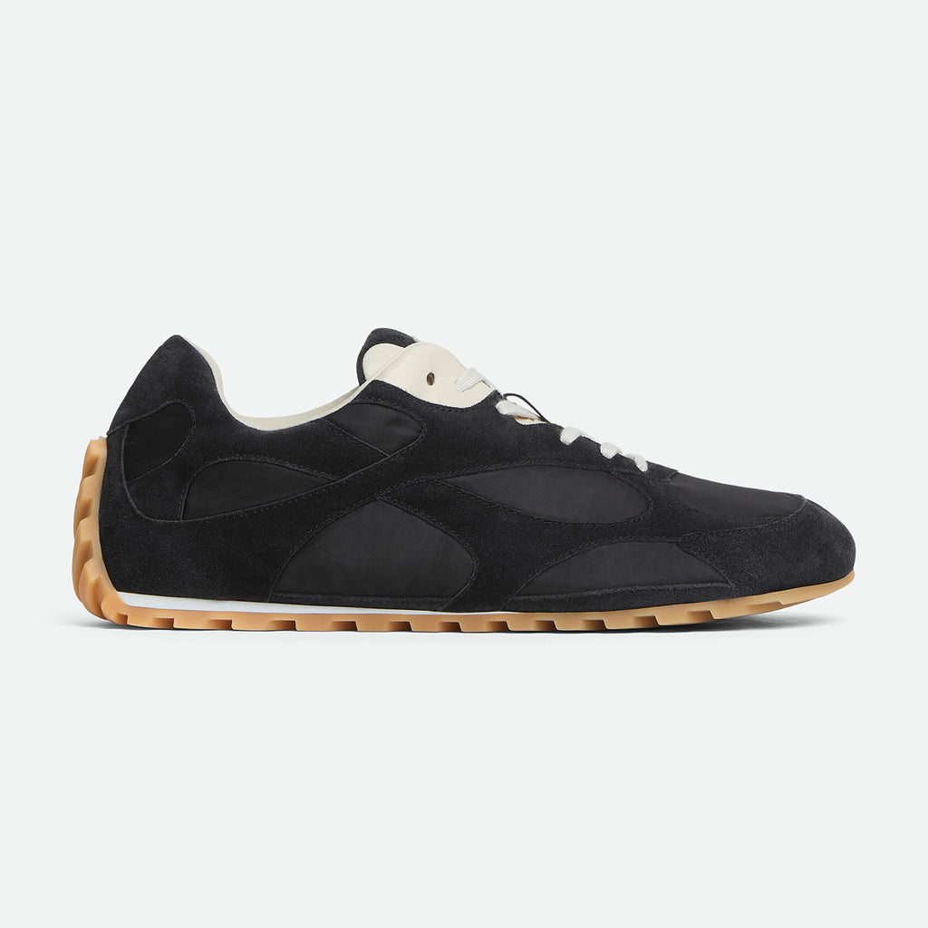 Bottega Veneta Women's Orbit Flash Sneakers Four Seasons Retro Low Top Round Toe Lace Up Color Blocking Casual Shoes Ngvp #1958