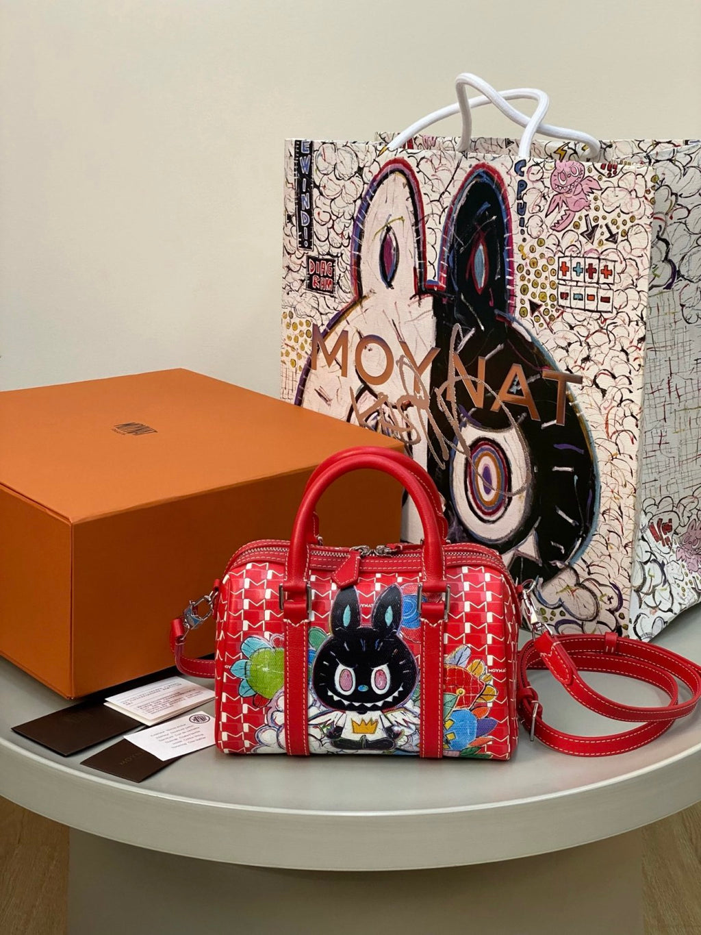 Moynat and Kasing Lung Celebrate a Decade of Labubu Handbags #382813