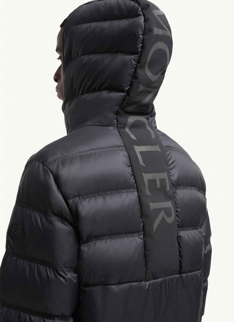 Moncler Men's & Women's Gardy Hooded Short Puffer Down Jacket Fall/Winter Solid Color Zipper-Front Slim Fit Down Jacket #81531