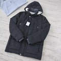 Brunello Cucinelli Wool Down Jacket For Man In Indigo #333203