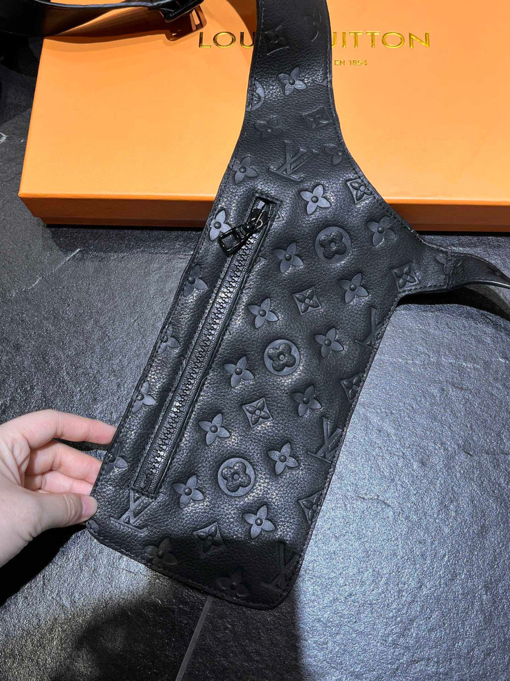 Louis Vuitton Leather Printed Vest With Accessories #22172