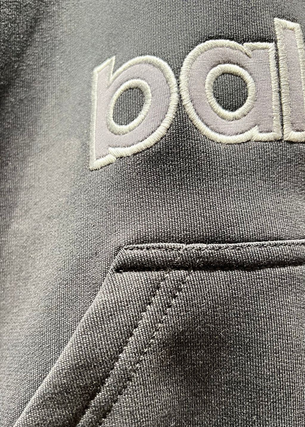 Balenciaga Men's 3b Football Polo Hoodie in Black anthracite #334489