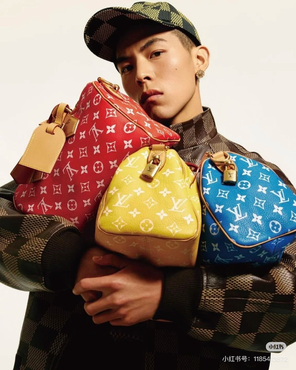 Louis Vuitton Sac Speedy P9 Men's and Women's Solid Color Classic Print Fashion Adjustable and Detachable Shoulder Strap Pillow-Shaped Bag Shoulder Bag Crossbody Bag Bags #78117