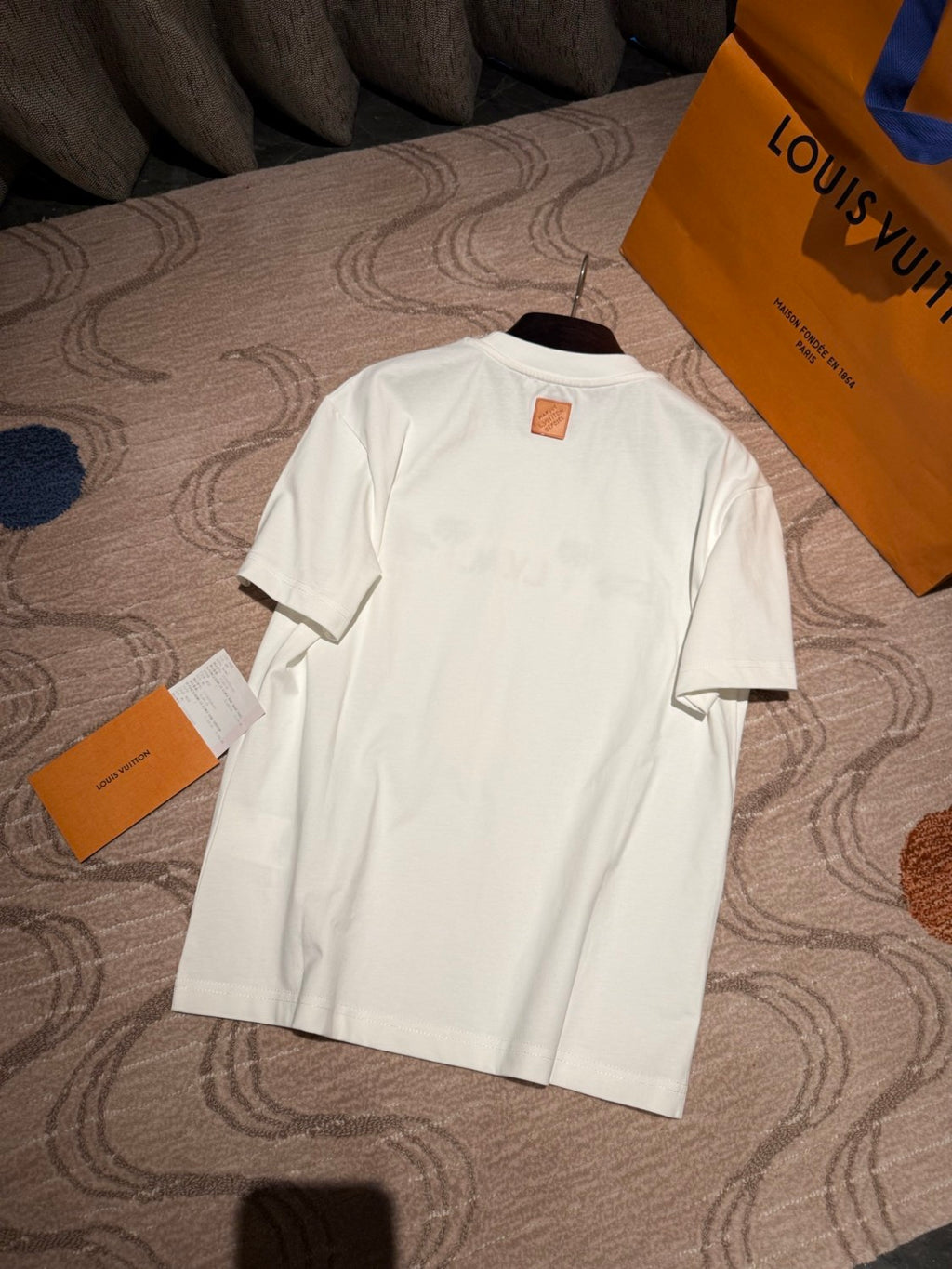 Louis Vuitton LV x The Darjeeling Limited Embroidered Short-Sleeved Crewneck #336997
