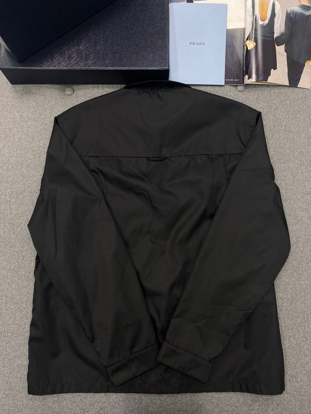 PRADA Black Re-nylon Shirt #375704