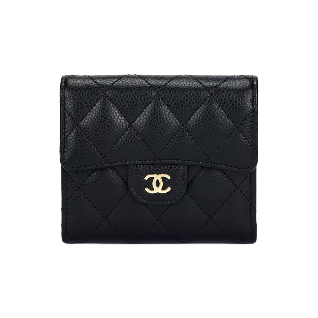 Chanel Women's Fashion Classic Leather Double C Logo Card Holder Bag Bags AP0231-Y01864-C3906 #79422