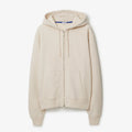 Burberry Men's Spring and Autumn Embroidery Pattern Printed Cotton Hooded Zipper Long Sleeve Jacket #74741