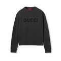 Gucci Men's And Women's Fall/winter Fashion Casual Solid Color Crew Neck Pullover With Letter Logo In Cashmere Sweater #79161
