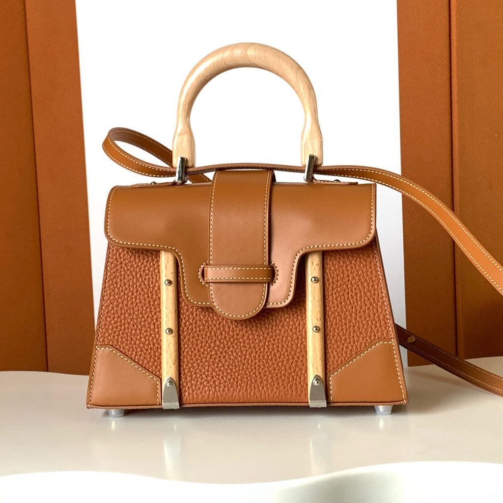 GOYARD Saigon Women's Fashion Classic Detachable Shoulder Strap Leather Mini Tote Bag Handbag Bags SAIGOBMINCG-03CL03P #78294
