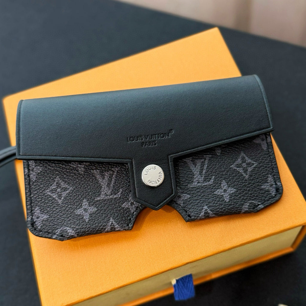 Louis Vuitton Men's And Women's Classic Fashion Aging Full-print Leather And Canvas Hanging Strap Eyeglass Case Bags M02701 #78174