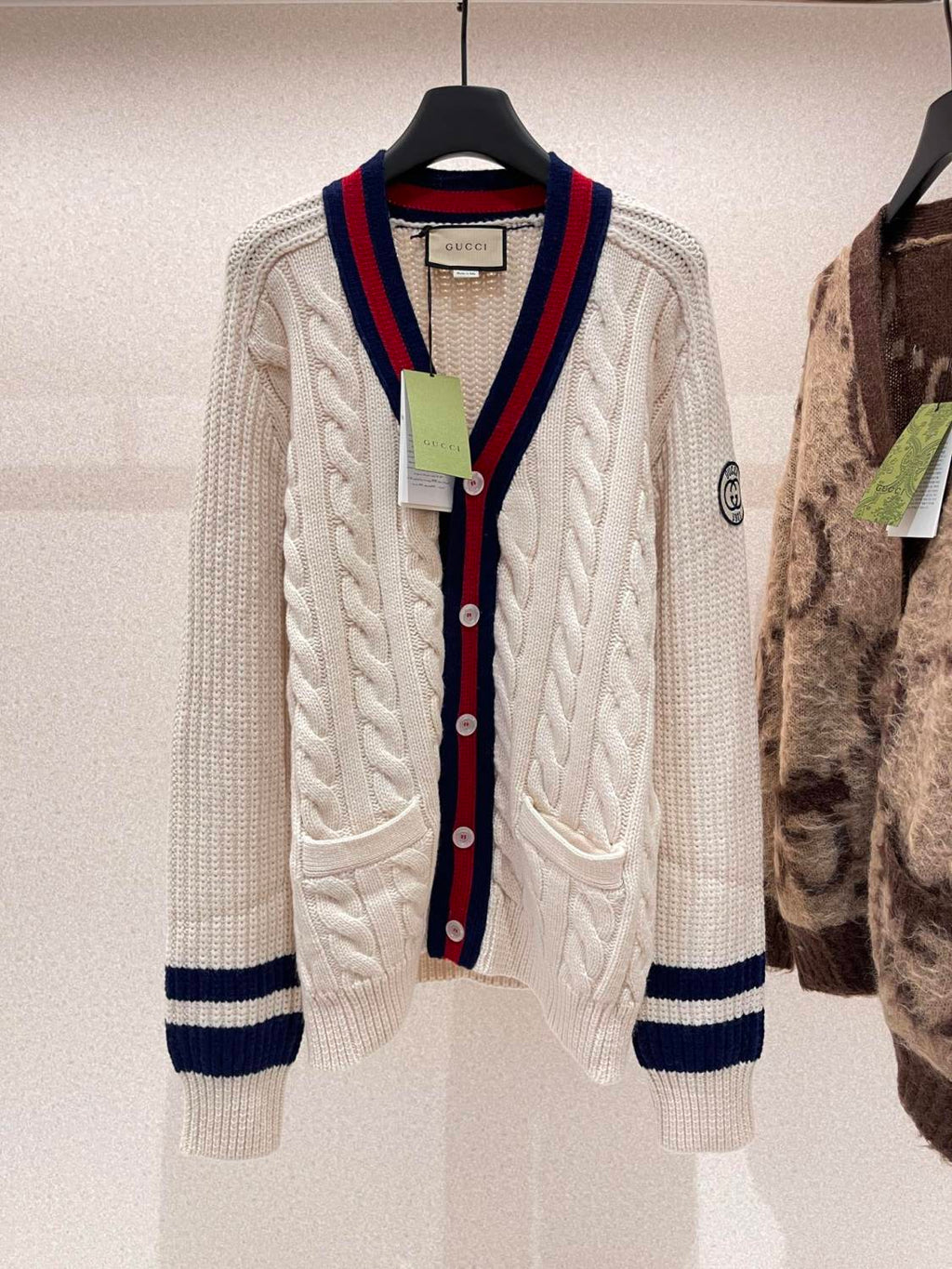 Gucci Men's and Women's Striped Cardigans #335003