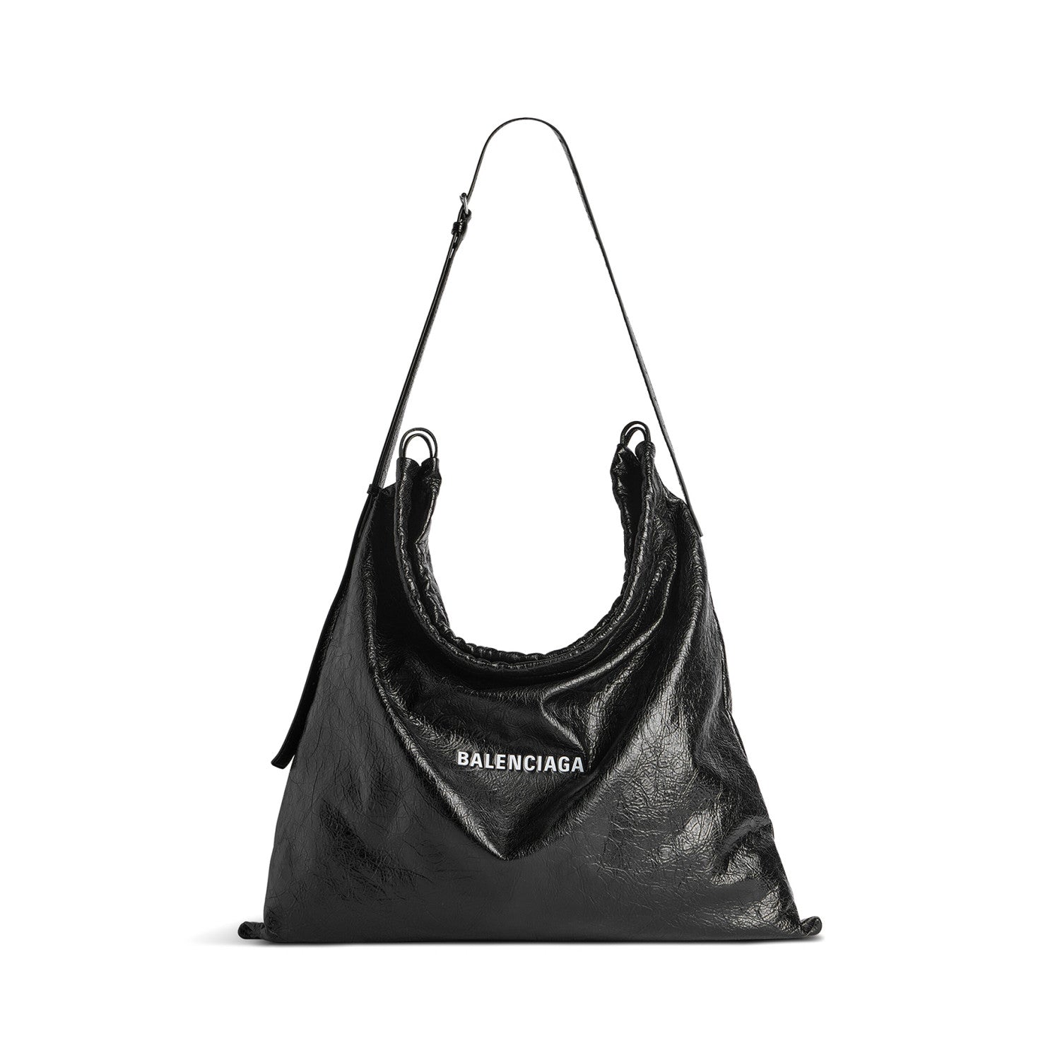 Balenciaga Women's Old Hardware Accessories Zipper Closure Sheep Leather Tote Bag Single Shoulder Crossbody Bags #75936