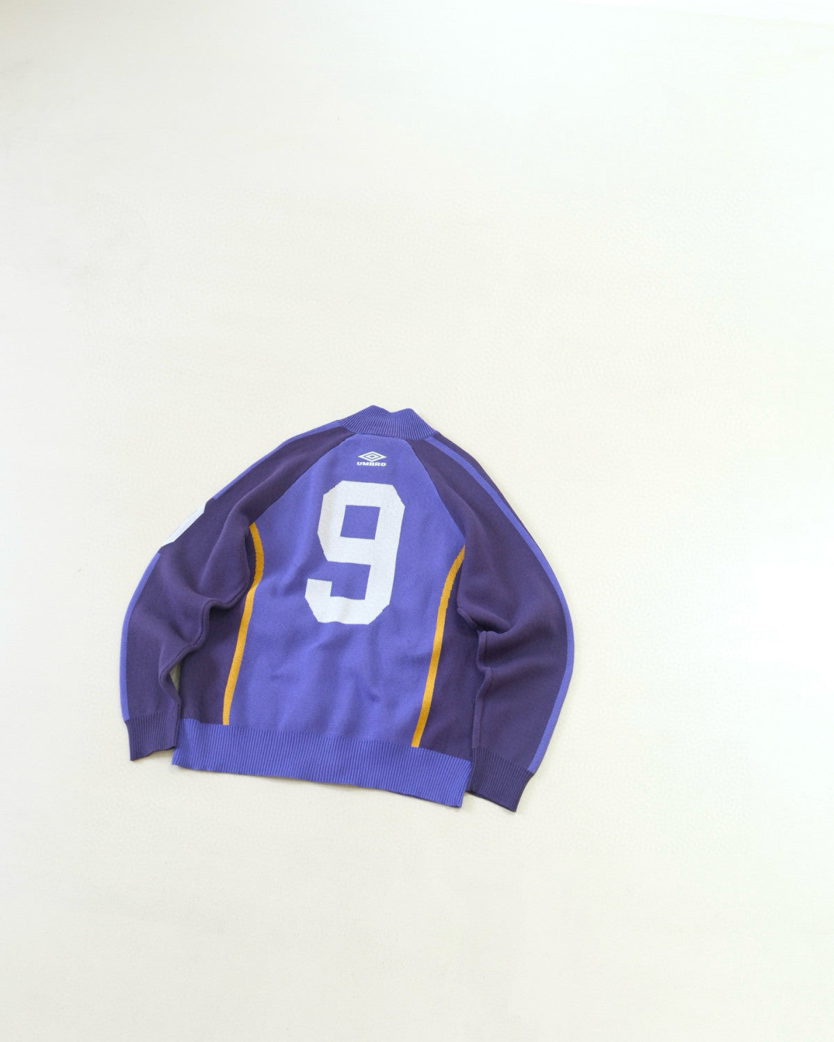 Supreme X UMBRO ZIP UP SWEATER Men's And Women's Spring And Summer Color-blocked Long-sleeved Knit Sweater With Embroidered Logo On The Chest Jacket And Casual Drawstring Shorts Set Suit #77888