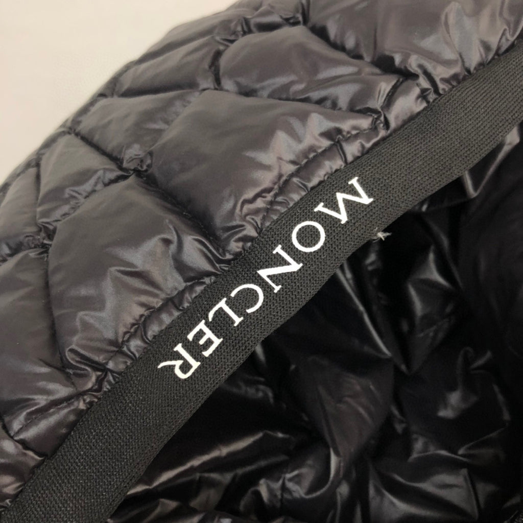Moncler Black Hooded Long Sleeved Down Jacket #21941