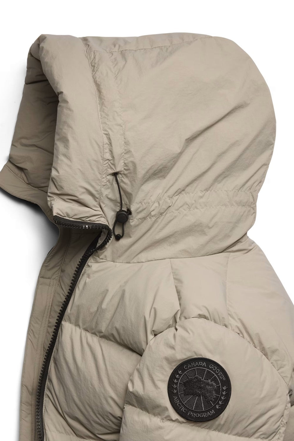 Canada Goose Crofton Men's And Women's Winter Fashion Casual Solid Color Hooded Zipper Windproof Nylon Hooded Down Jacket #79557