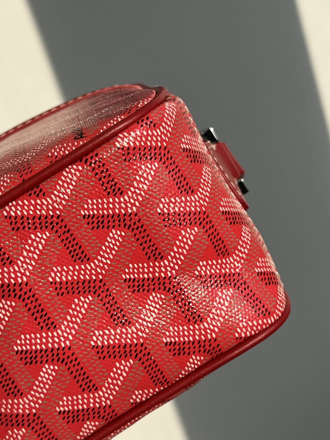 GOYARD Cap-vert Men's And Women's Old Flower Full Print Inside And Outside Compartments Canvas Patchwork Leather Messenger Bag Camera Bag Shoulder Crossbody Bags #76387