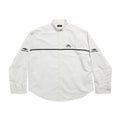 Balenciaga Men's 3B Sports Icon Tracksuit Shirt Oversized Summer Solid Colour Cotton Single Breasted Long Sleeve Shirt #97865
