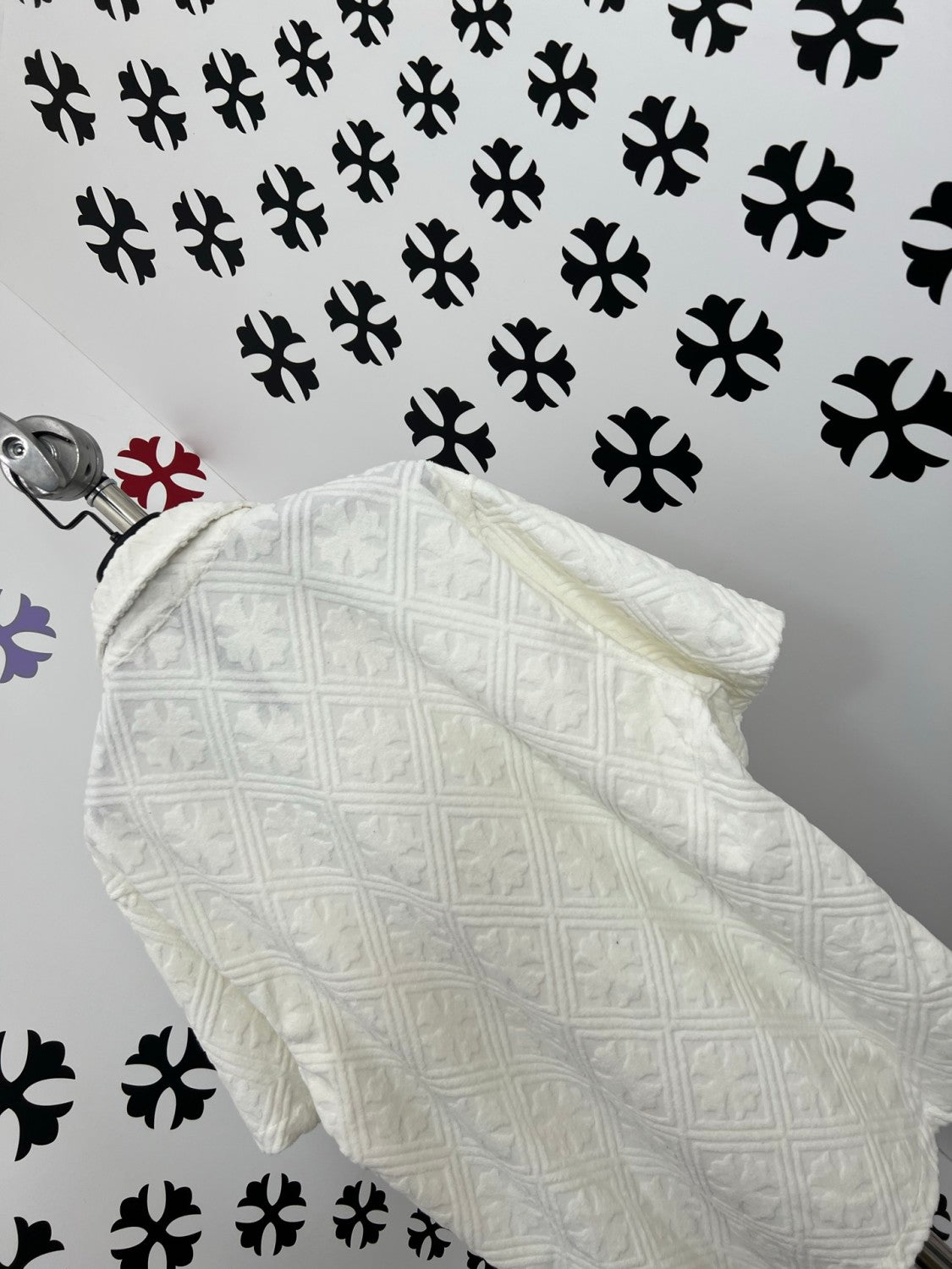 Chrome Hearts Terry Jacquard Short-sleeved Shirt #375817