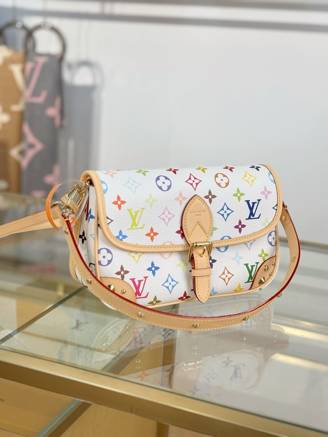 LOUIS VUITTON LV x TM Diane PM Monogram Canvas Handba M27866 #376337