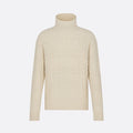 Dior Men's Spring & Autumn Logo Icon Solid Color Plaid Cashmere Fashion Long Sleeve Pullover Knitted Sweater #97968