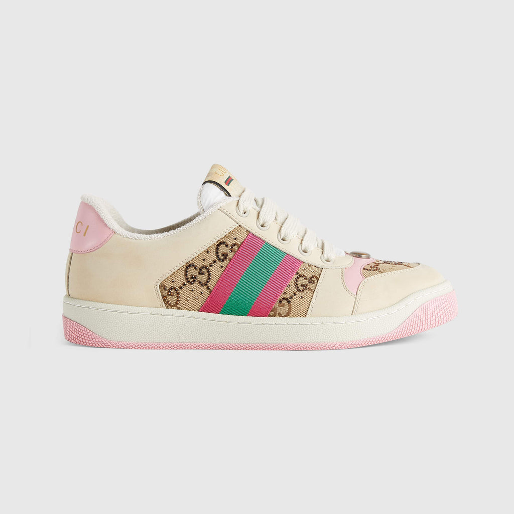 Kid's Gucci Four Seasons Logo Print Low Top Casual Sneakers Shoes #36627