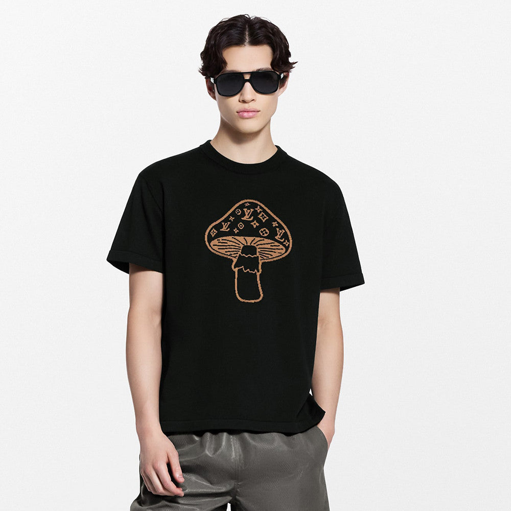 Louis Vuitton Short Sleeved Intarsia Crewneck #333732